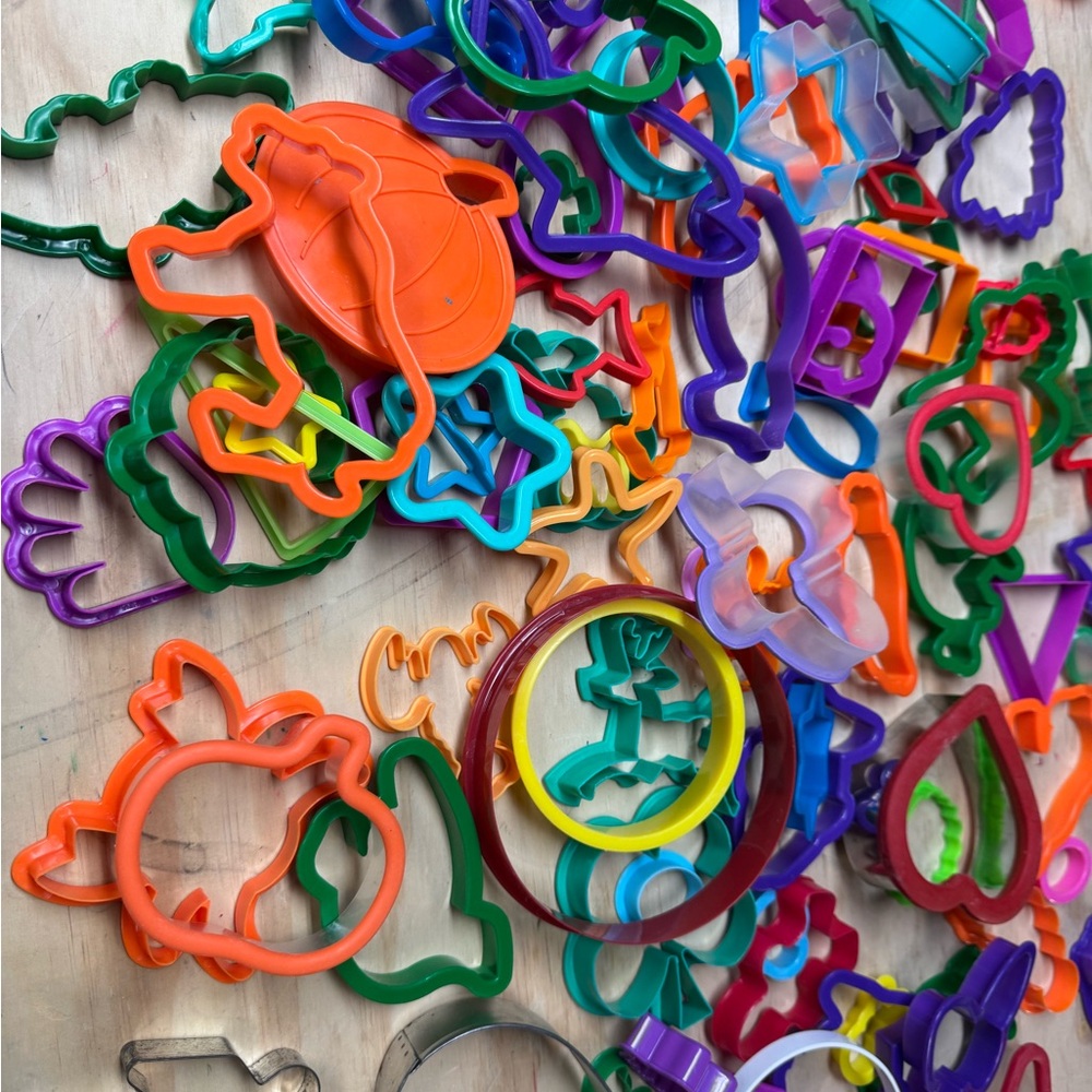 Colorful Cookie Cutter Set, 100+ piece
